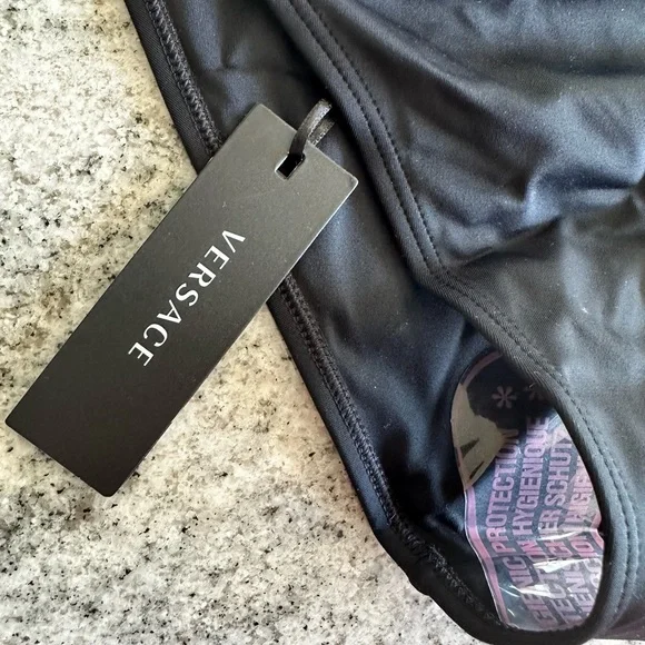 Versace Black Swim Bottoms - Picture 3 of 5